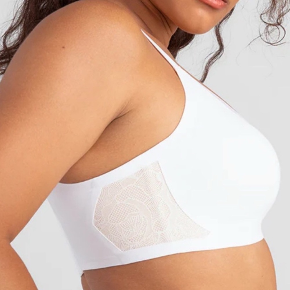 HONEYLOVE LACE CROSSOVER BRA ASTRAL - 1X